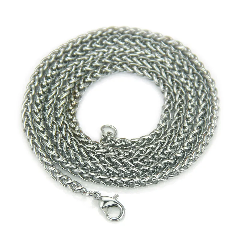 Мужская цепочка ожерелье цепи Чокеры длинное s винтажная коробка лисий хвост