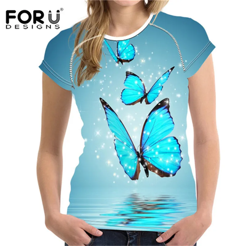 FORUDESIGNS/ дизайн, Сексуальная 3D фальшивая Футболка "грудь", рубашка для женщин, Harajuku, бюстгальтер, с полым рисунком, женская футболка, Забавные топы, футболка - Цвет: H3044BV