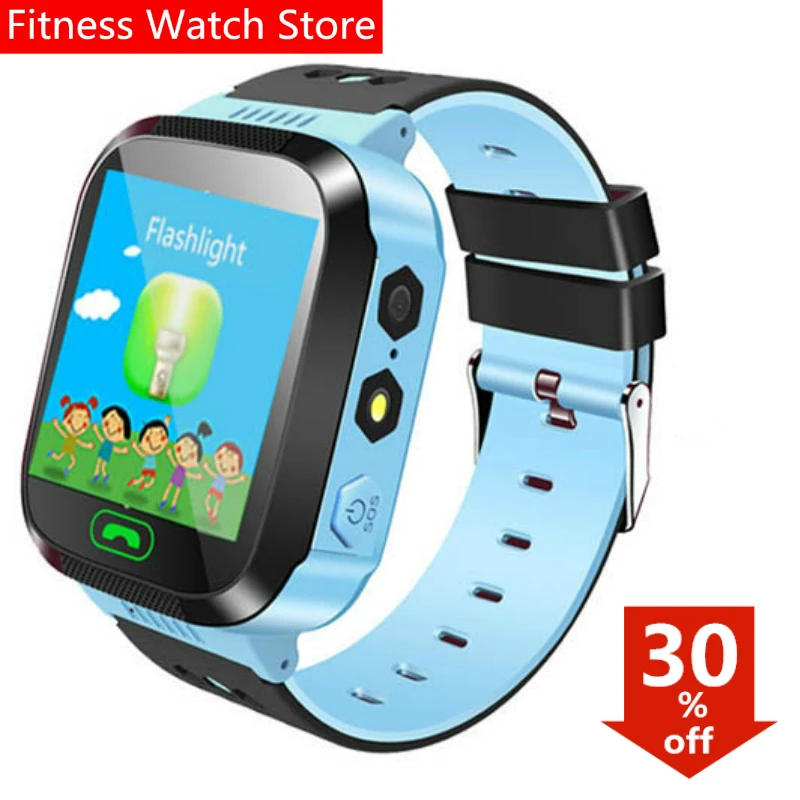 Q02 Children Smart Watch Camera Lighting Touch Screen SOS Call LBS Tracking Location Finder Kids Baby kids pk Q529 | Электроника