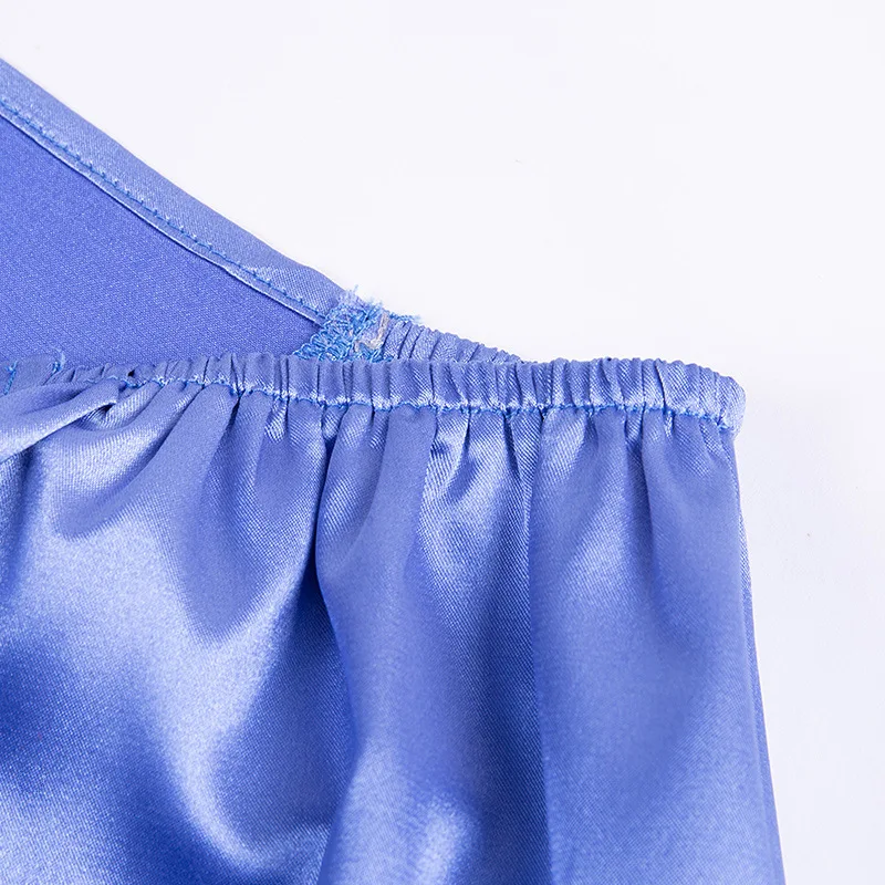 Женский атласное шелковое галстук-бабочка в форме Креста летний короткий топ с