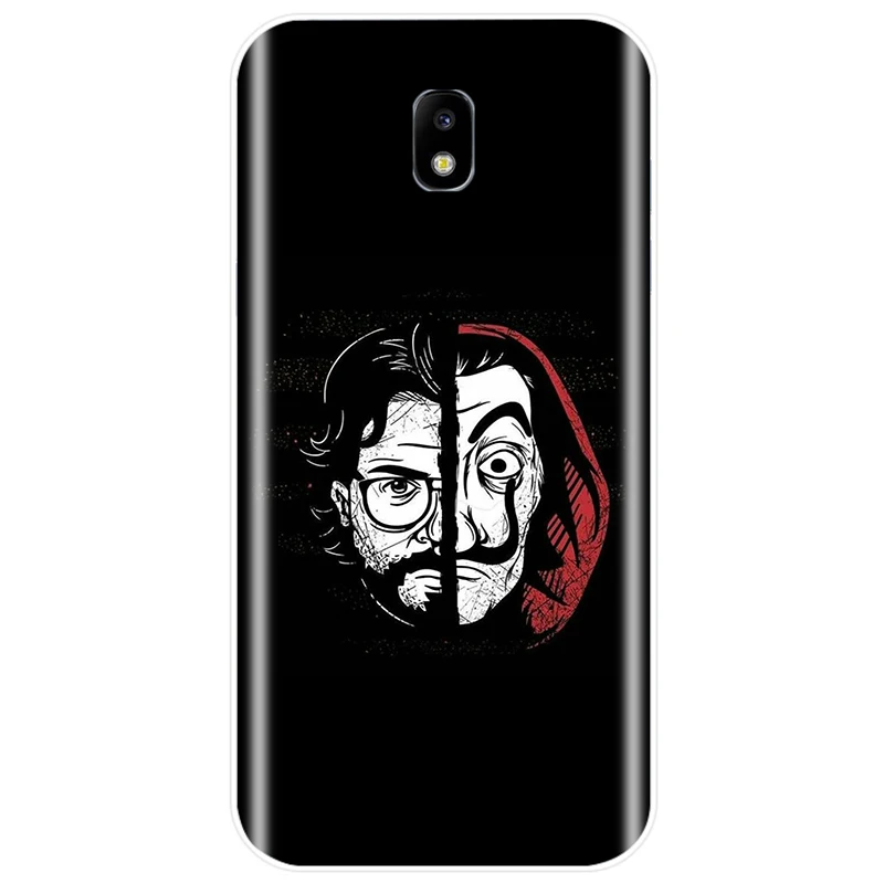 La casa de papel ТВ новоприбывшие крышка ТПУ чехол для телефона для samsung Galaxy J3 J4 J5 J6 J8 J5 J7 J5 J7 - Цвет: T19081102-09.jpg