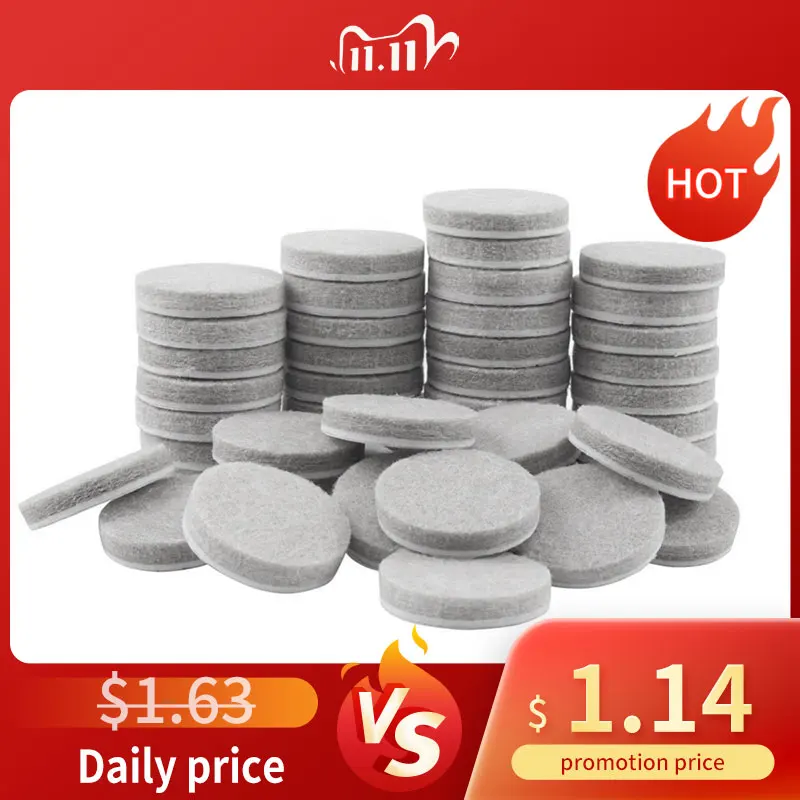 

50 шт., фетровые прокладки для мебели, 20 мм, 30 мм