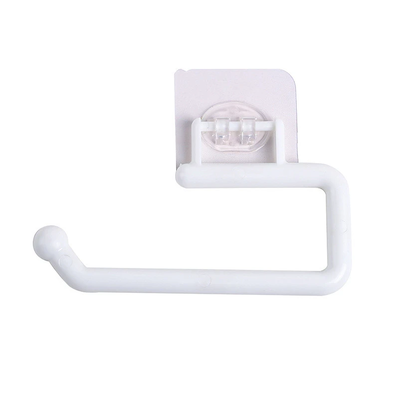 

Kitchen Tissue Holder Hanging Toilet Roll Paper Holder Towel Rack Kitchen Bathroom Cabinet Door Hook Holder Organizer