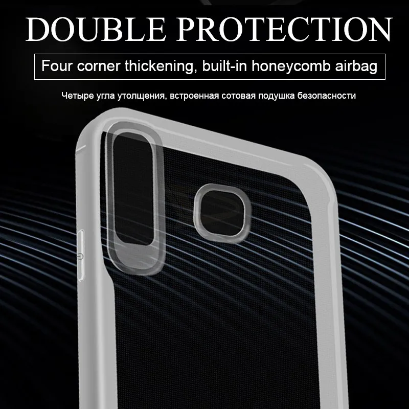 Роскошный бронированный противоударный бампер чехол для Samsung Galaxy S8 S9 S10 плюс S10e A10
