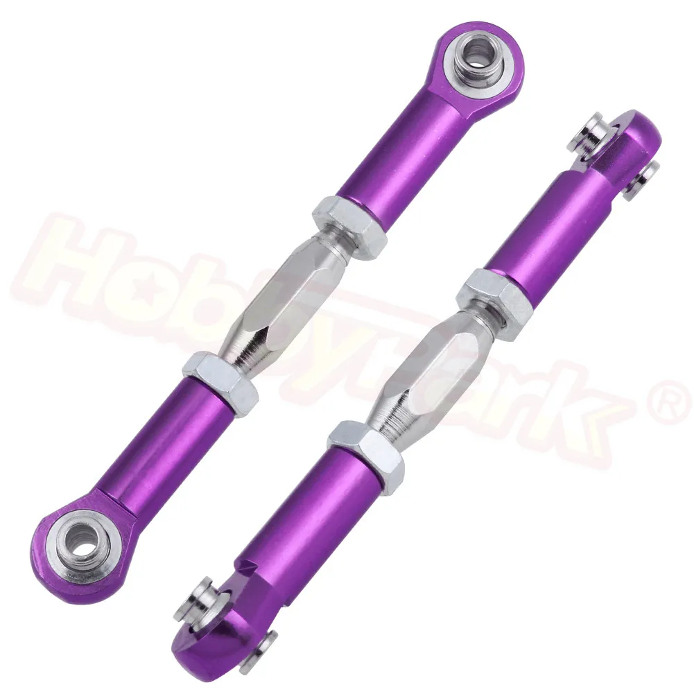 2шт HSP 106017 106617 алюминиевая рулевая связь 06016 передняя/задняя сервосвязь 1: 10 я