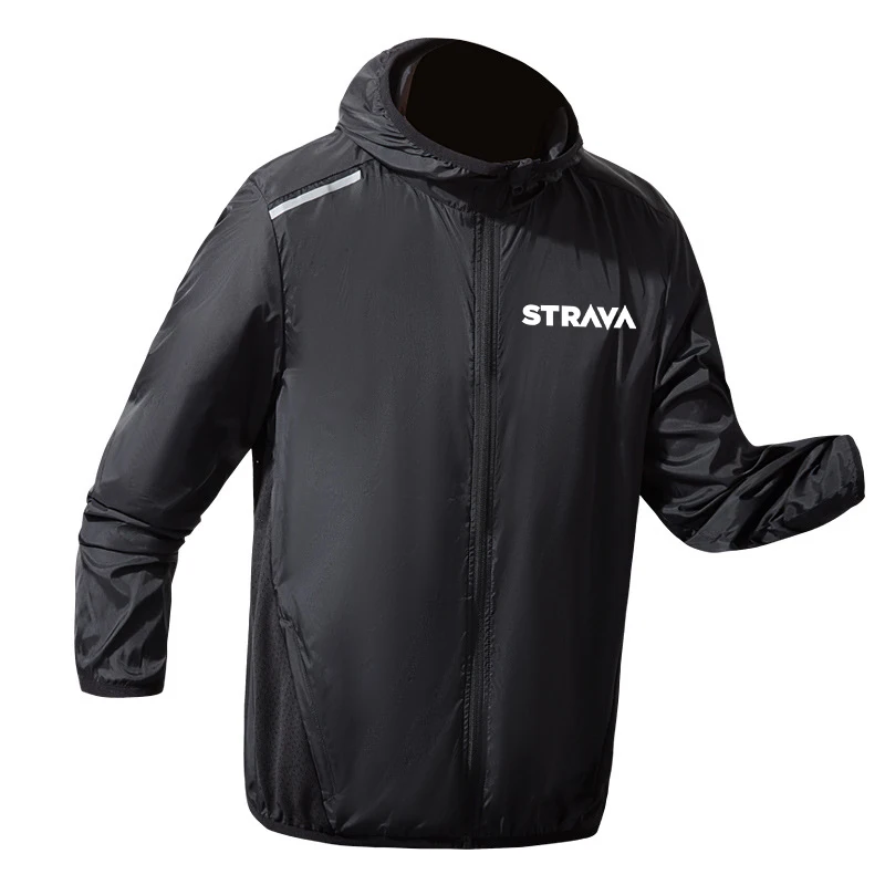 

2021 New Cycling Jacket Waterproof Outdoor Men's Reflective Bicycle Clothing Breathable Anti UV Sunscreen MTB Bike Windbreaker
