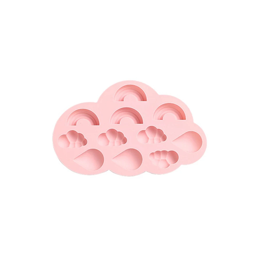 Силиконовые 3D формы для тортов в виде облаков и радуги выпечки мусса инструменты