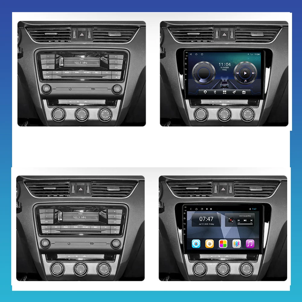 Автомобильное радио мультимедийный видеоплеер GPS-навигатор 2 din Serero DSP Carplay Android 10 0
