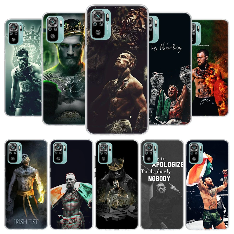 Чехол Conor McGregor для Xiaomi Redmi Note 11 10 9 8 Pro 11S 11T 11E 10S 9T 8T 7 6 5A 4X Max