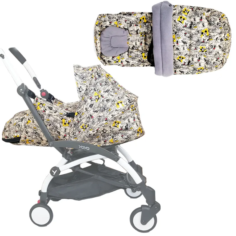 11 Детские коляски; гнездо для новорожденных; Babyzen yoyo+ Yoya Babytime; корзина для коляски; аксессуары для коляски; зимний спальный мешок - Цвет: 11