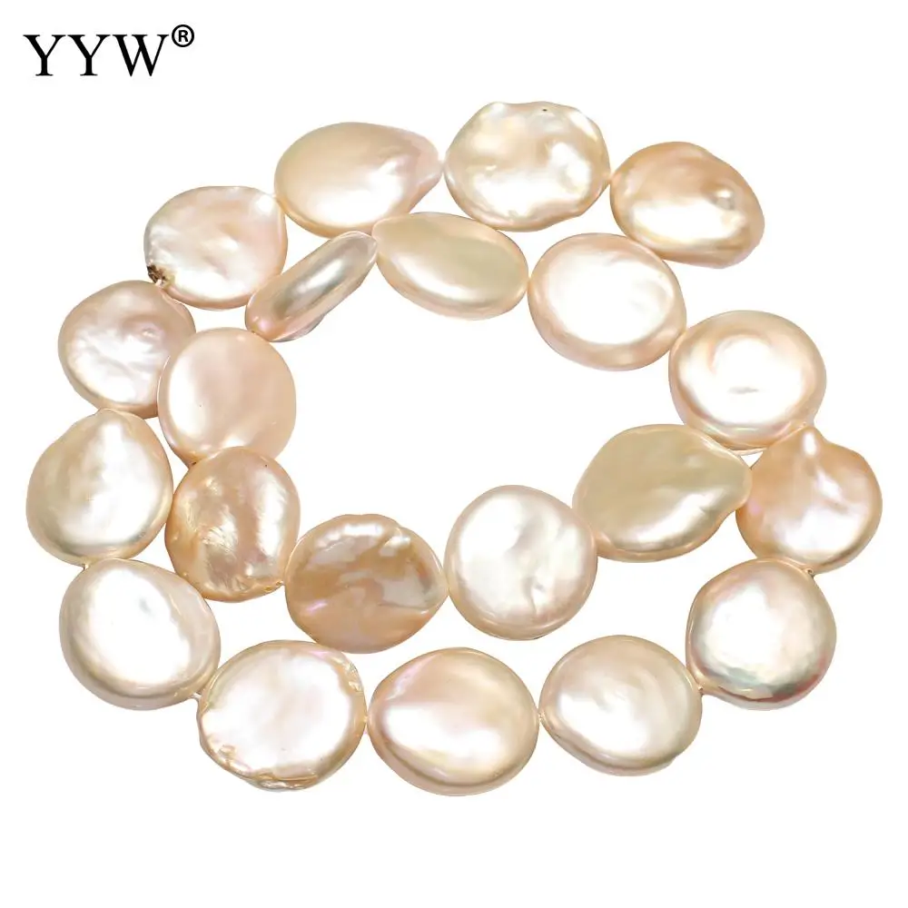 

Бусины из пресноводного жемчуга, 16-18 мм, 2019