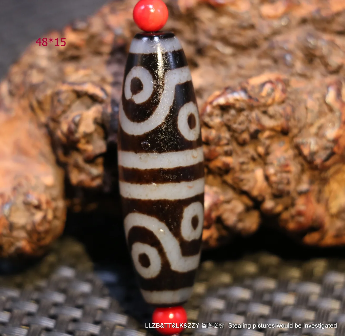 

Бусины дзи 48 мм, магическая сила, волшебная энергия LKbrother, тибетский Старый Агат, 8 глаз, 4 линии, барабан, UPD0624