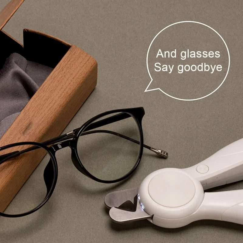 

Professional Pet Nail Clippers Pet LED Lighting Nail Clippers Stainless Steel Pet Scissors Clippers Pet Grooming Products #