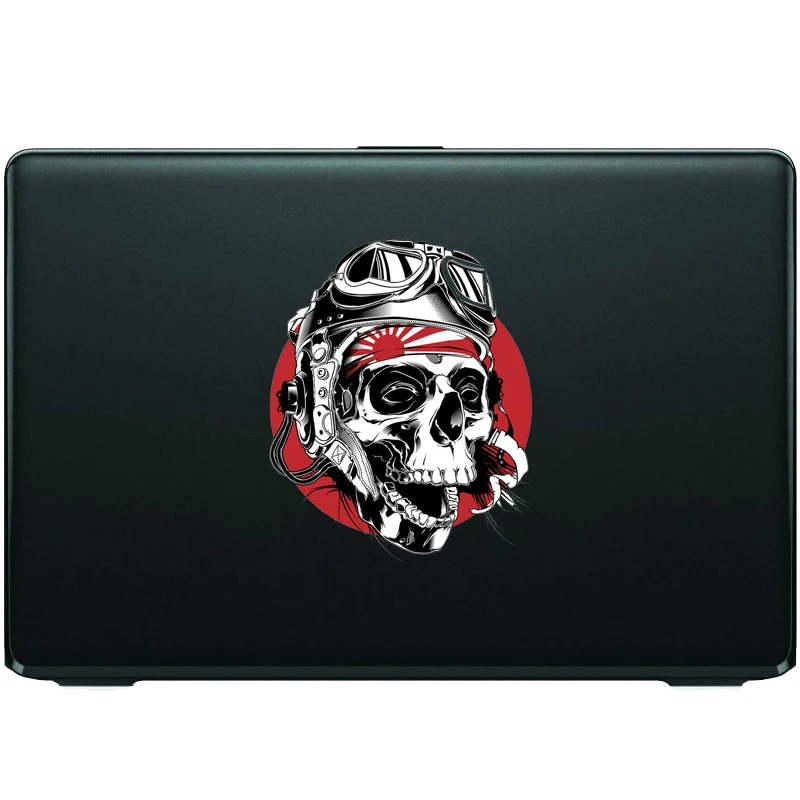 

Popular Personality Skull Skull Vinyl Sticker Laptop Travel Bag Vinyl Helmet Decal Japanese Skull Accessories Waterproof PVC