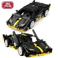 technical 584pcs famous super sport car building blocks ideas sets racing vehicle moc bricks construction toys for boys gifts
