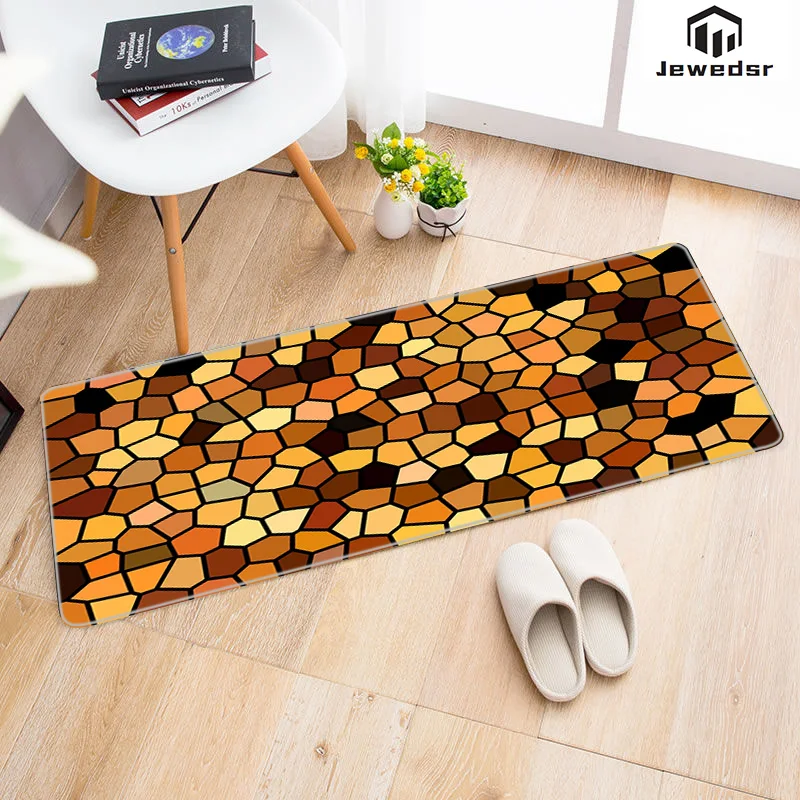 

Washable Non-slip Kitchen Rug and Carpet for Boys Geometric Pattern Mats Bedroom Carpets Doormats Bathroom Decor Rugs Baths Mat