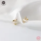 Женское серебряное ювелирное изделие Dreamhonor 925, цвет золото, аксессуары для подарка на день рождения, SMT167