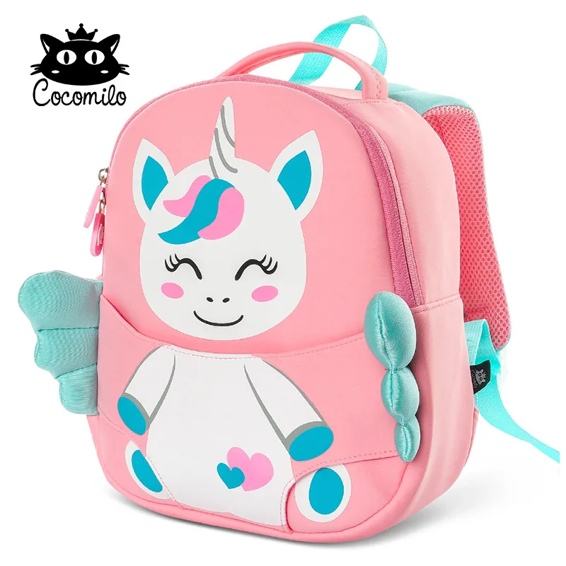 PCK1L-192 Cocomilo бренд 3D мультфильм животных детей школьный детский сад рюкзаки дизайн девочек мальчиков Дети неопрен школьные сумки - Цвет: PCK1L-192