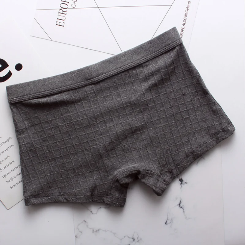 Мужские дышащие и впитывающие пот шорты 4 шт. цветные хлопковые качественные