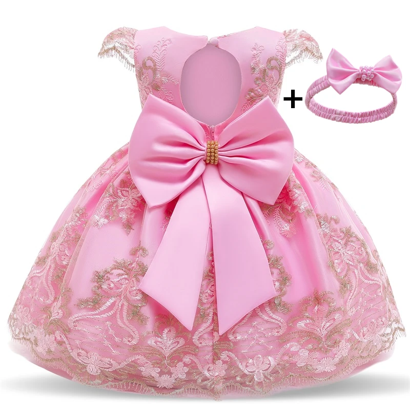 Платье пачка для маленьких девочек милый короткий рукав бант кружевное платье с