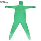 Костюм для фото BGNing, эластичный, с зеленым экраном, для хромакей, удобный, невидимый эффект