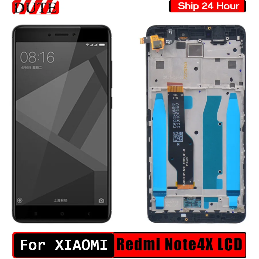 Для глобальная версия Xiaomi Redmi Примечание 4X дисплей с сенсорным экраном для сборки