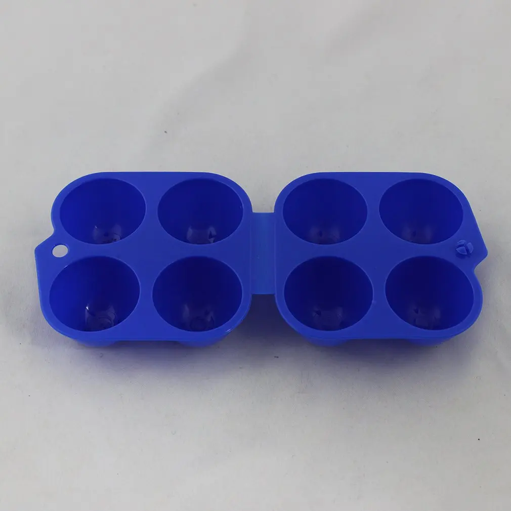 Контейнер для яиц с 4 ячейками кухонный портативный бокс хранения походов и