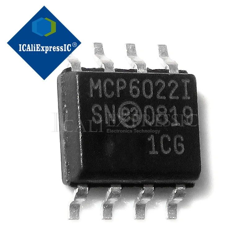 

50 шт. MCP6022-I/SN MCP6022-I SOP-8 SOP MCP6022 SMD в наличии