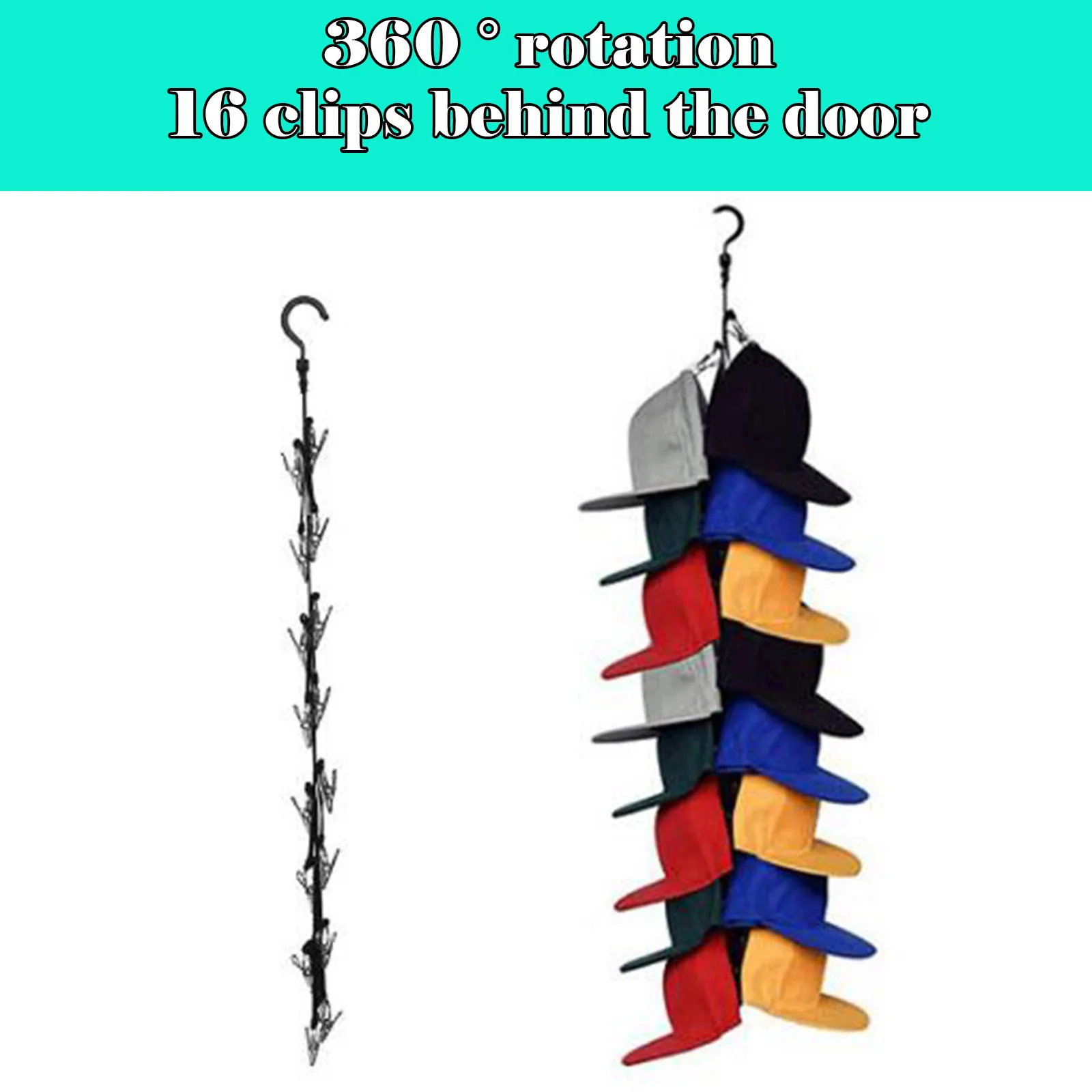 

Black Coat Hooks Wall Mounted with Retro Double Hooks Utility Black Hooks for Coat, Scarf, Bag, Towel, Key, Storage Organizer