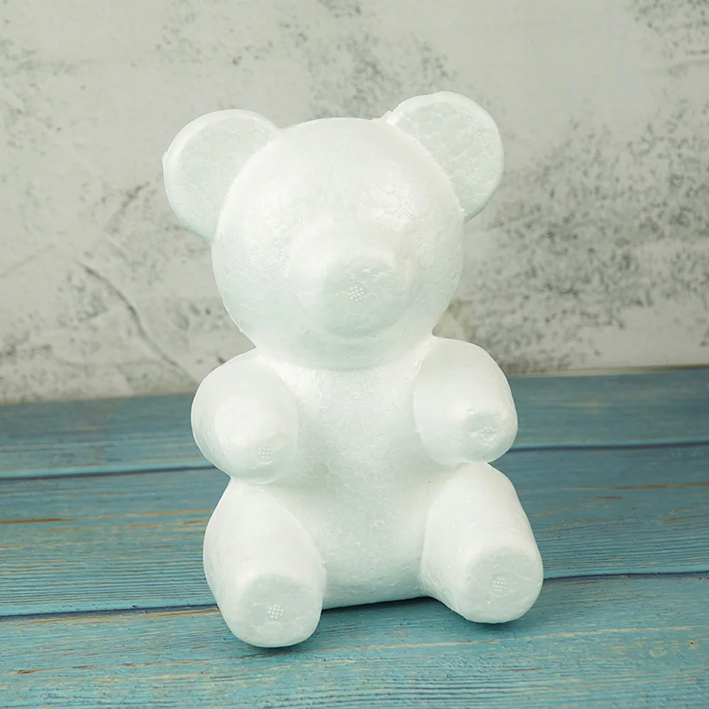 

20cm Foam Rose Bear Modeling DIY Craft Valentine Party Decoration Supplies Gift