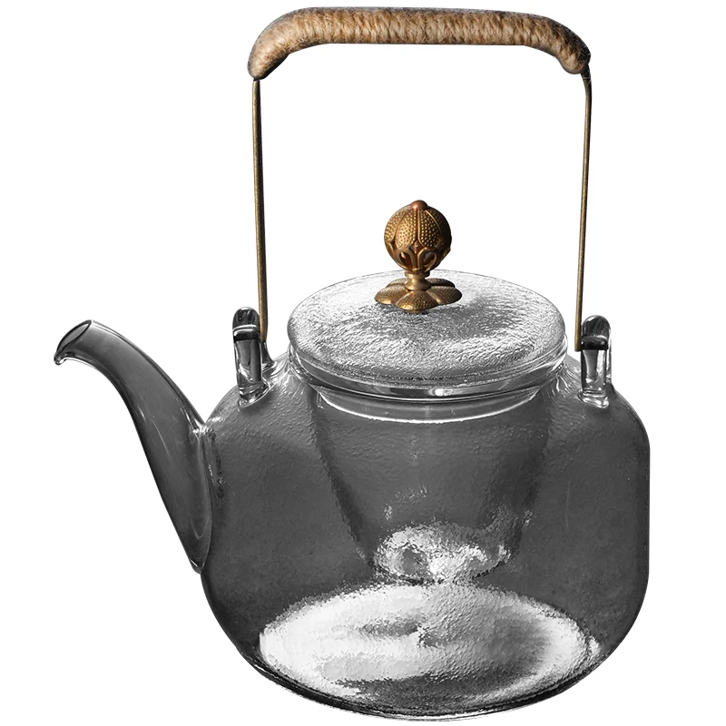 

Чайный инфузер, чайник для чая Puer, устойчивый к нагреванию стеклянный чайный цветок, растворяющийся чайник Dahongpao, чайник Tetera, китайский чай ...