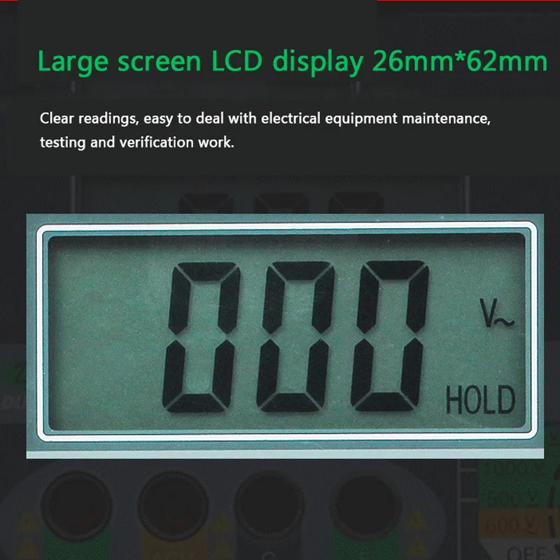 0-2000 Ohm Digital Earth Ground Resistance Tester Portable Real Meter 0.01Higher Accuracy Simple to Operate New | Инструменты