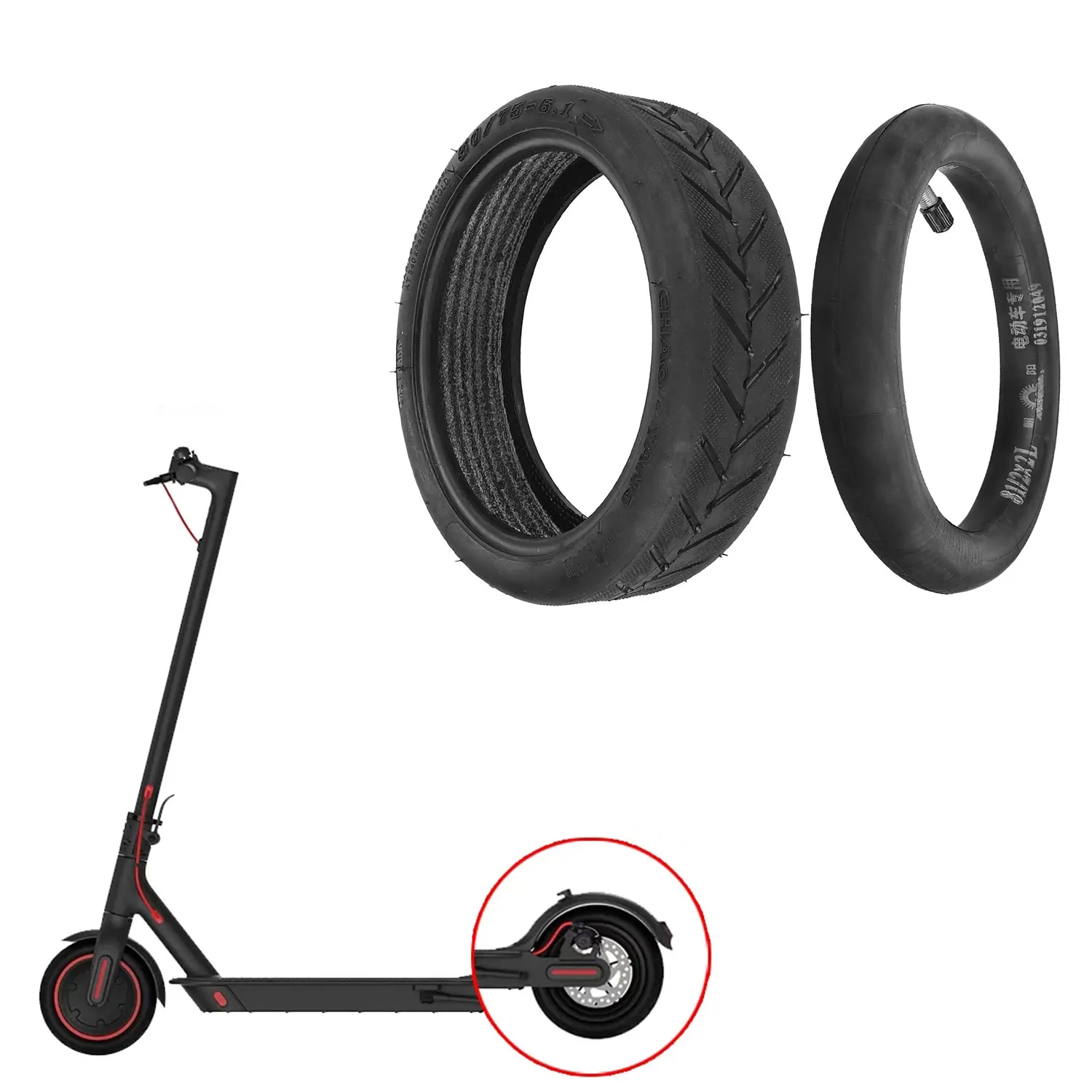 

8.5 Inch Tyre CHAOYANG 50-75/6.1 Inner and Cover Tire for Xiaomi Mijia M365 Pro Electric Scooter Wheels Front Rear Tires