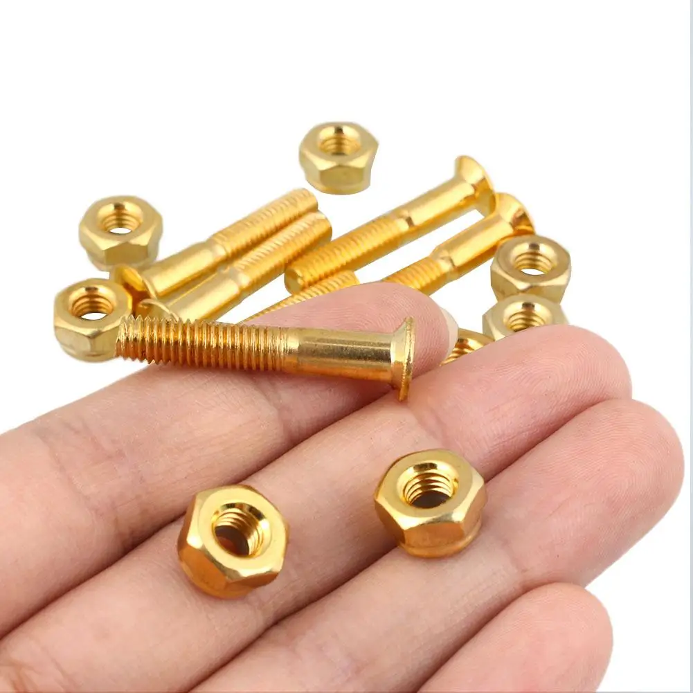 8 шт./лот 29 мм Оборудование для скейтборда металлические гвозди Болты комплект