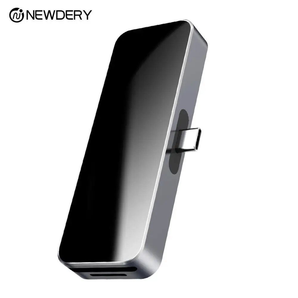 USB концентратор Newdery 6 в 1 с поддержкой PD 3 0 4K/ 30 Гц HDMI 2 порта кардридер SD/TF для MacBook Pro