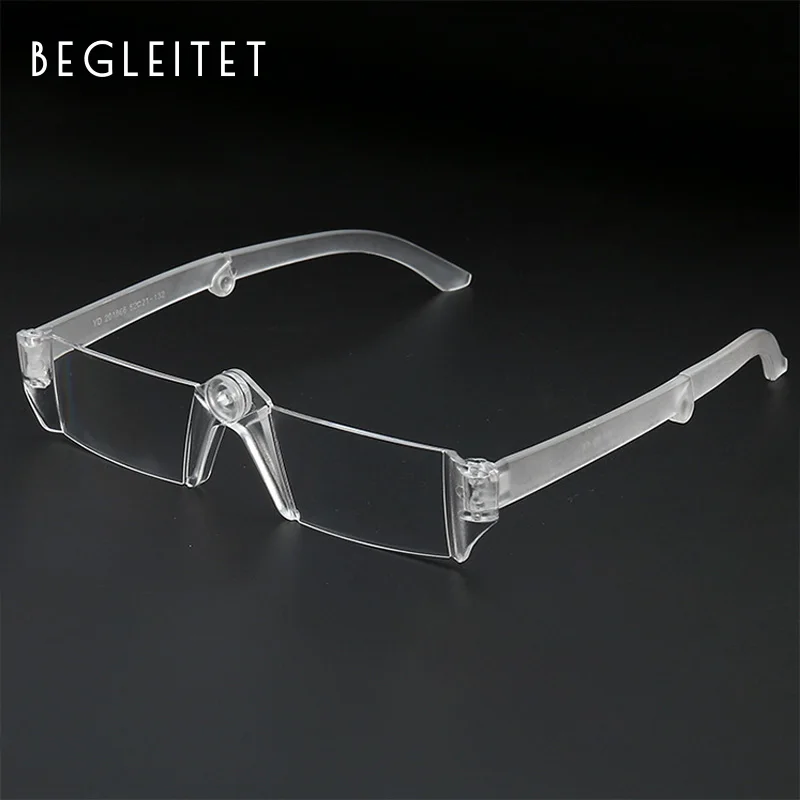 BEGLEITET 2019 Gafas de lectura New Women Men Business Eyewear Fashion Frameless Folding Reading Glasses gözlükочки для чтения |