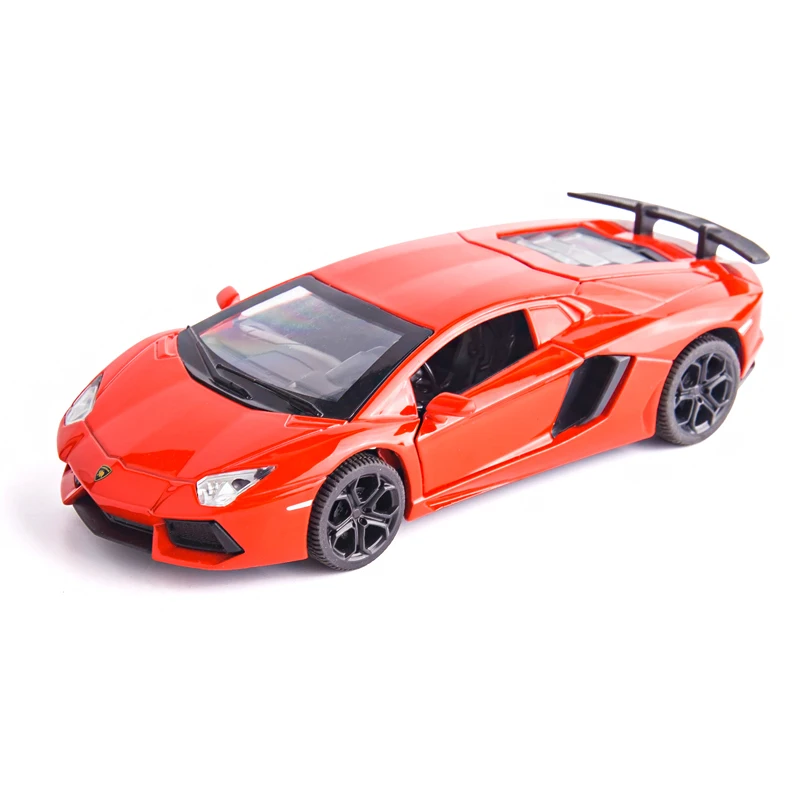 1:32 LP740-4 Aventador S Sports Car Model Diecast Sound Super Racing Lifting Tail Hot Wheel For Children Gifts | Игрушки и хобби