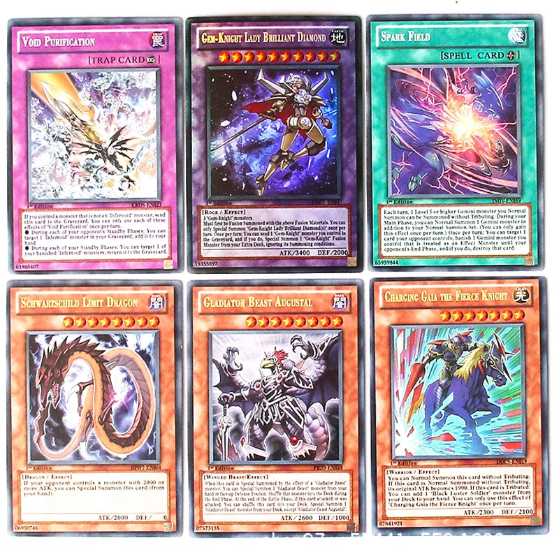 TCG OCG английская Yu Gi настольная игра настольные карточные игрушки коллекции 216