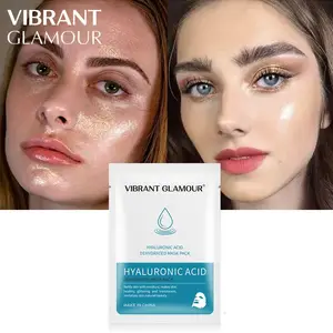 Гиалуроновая кислота Niacinamide маска для лица Отбеливающая увлажняющая глубокая Очищающая маска для контроля сужения пор Маска для лица Уход за кожей