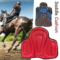 pu memory foam horse saddle pad accessories sponge wear resistant saddle new cushion thick horse equipment shockproof harne m8e7