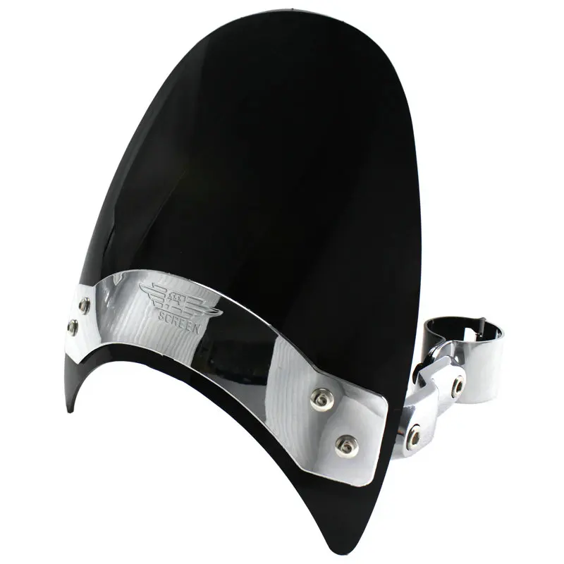 Motorcycle Windscreen For Honda Shadow Spirit VLX 600 VT600C 1100 VT1100C 750 VT750 Upper Fork Tube Mount Windshield Meter Visor |
