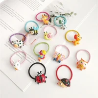 1 pcs new cute cartoon butterfly bunny princess headwear kids elastic hair bands baby headdress children ropes girls accessories