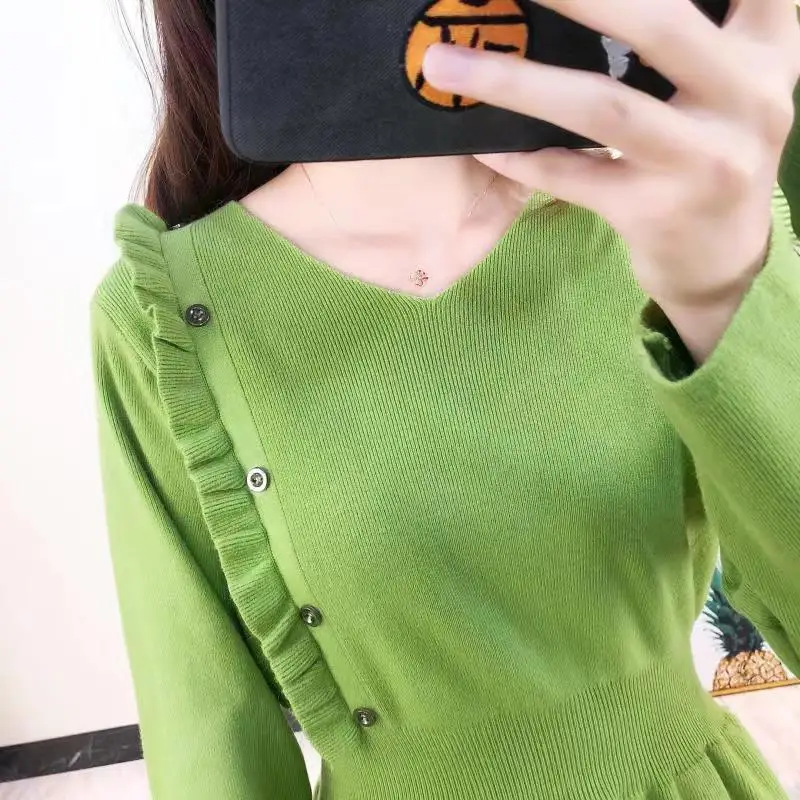 Свитер Для женщин пуловерные костюмы модные сумки на плечо с открытыми рукавами