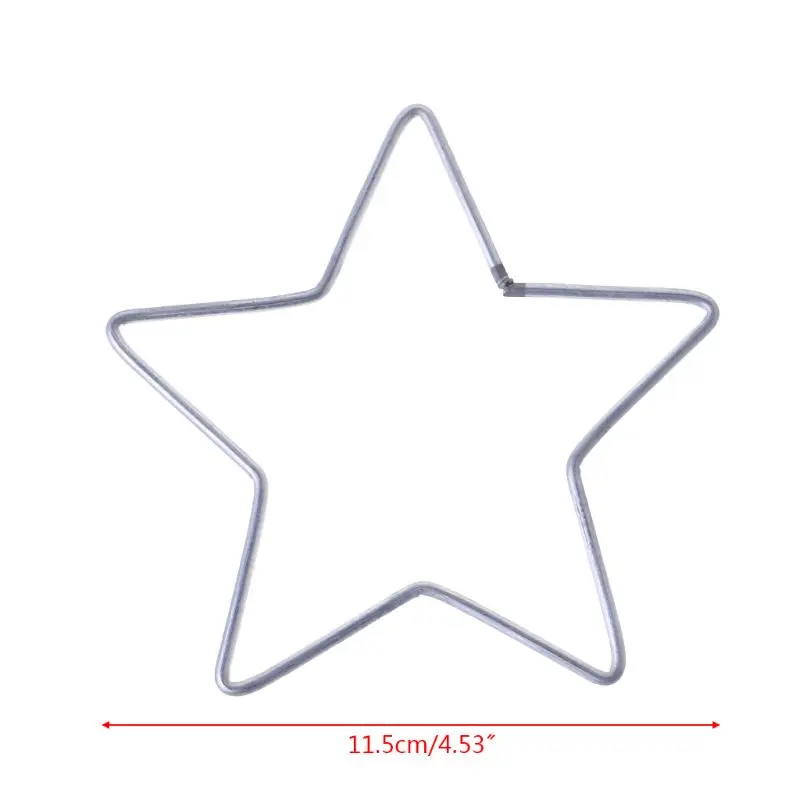 Звездный металлический Ловец снов кольцо макраме обруч DIY аксессуары|Ловцы и