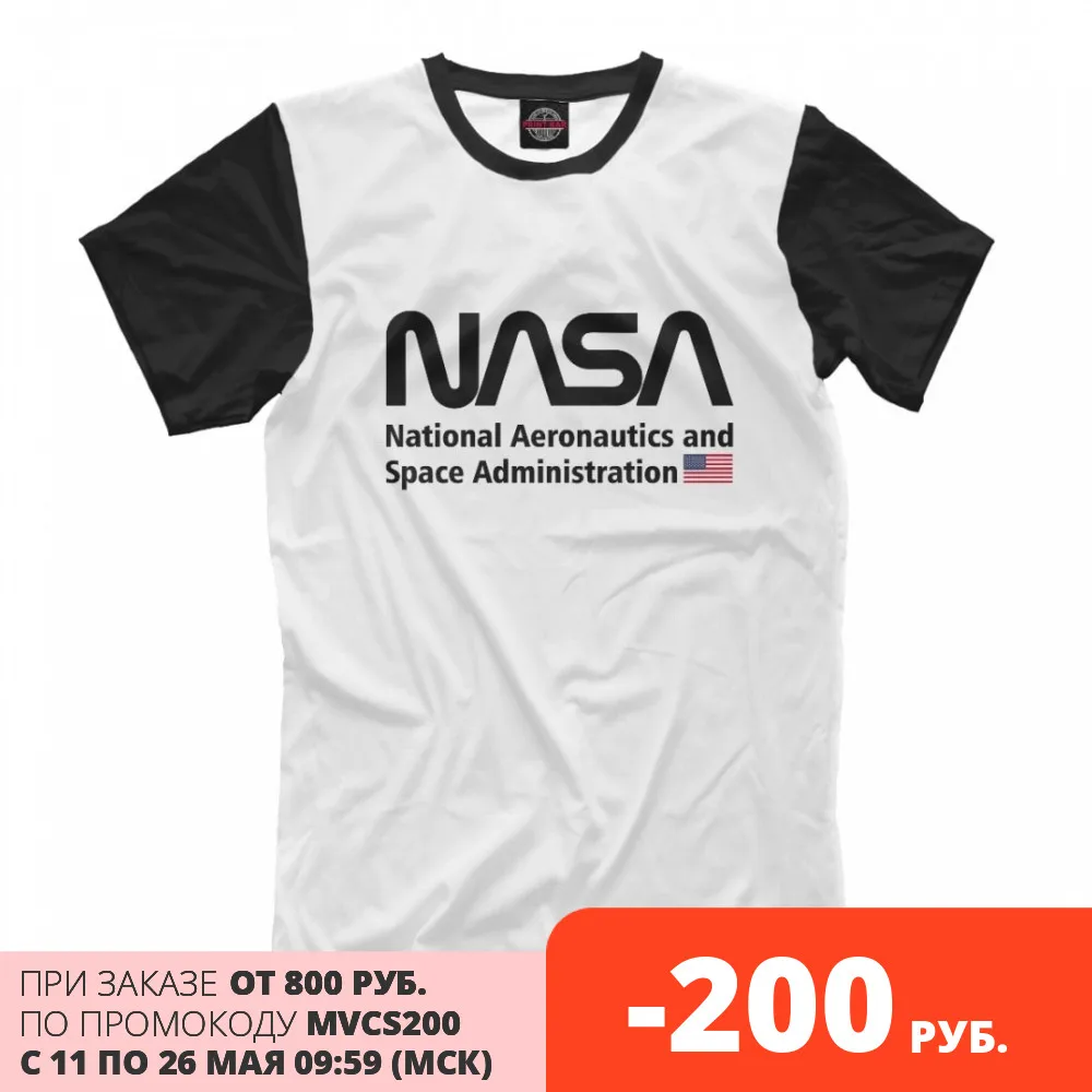 Мужская футболка NASA|Мужские футболки| |