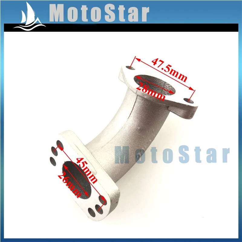 PE 24 26 28 VM24 VM26 карбюратор Mainfold впускной трубы для 150cc 155cc 160cc YX Zongshen двигатель питбайк мотоцикл