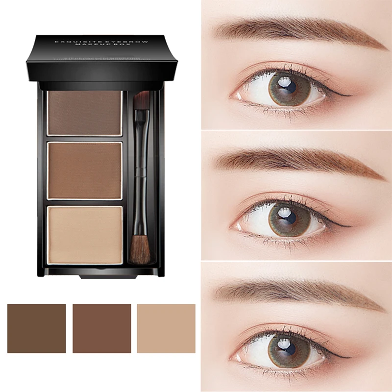 Пудра для бровей водостойкая 3 цвета | Красота и здоровье