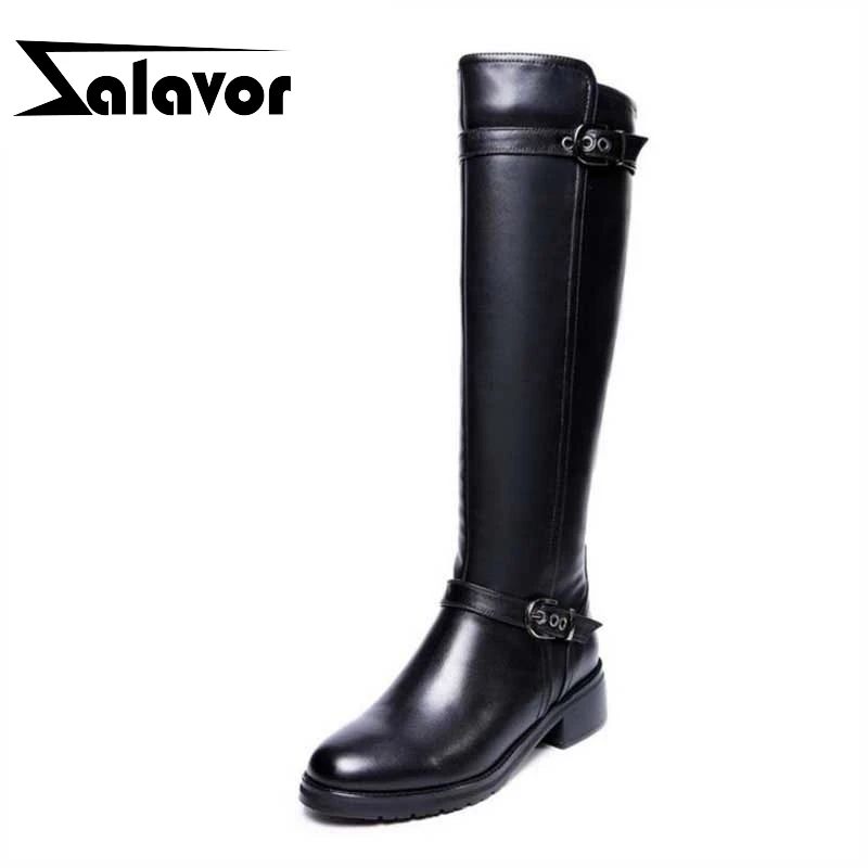 ZALAVOR/женские ботинки на плоской подошве женская зимняя обувь из натуральной кожи