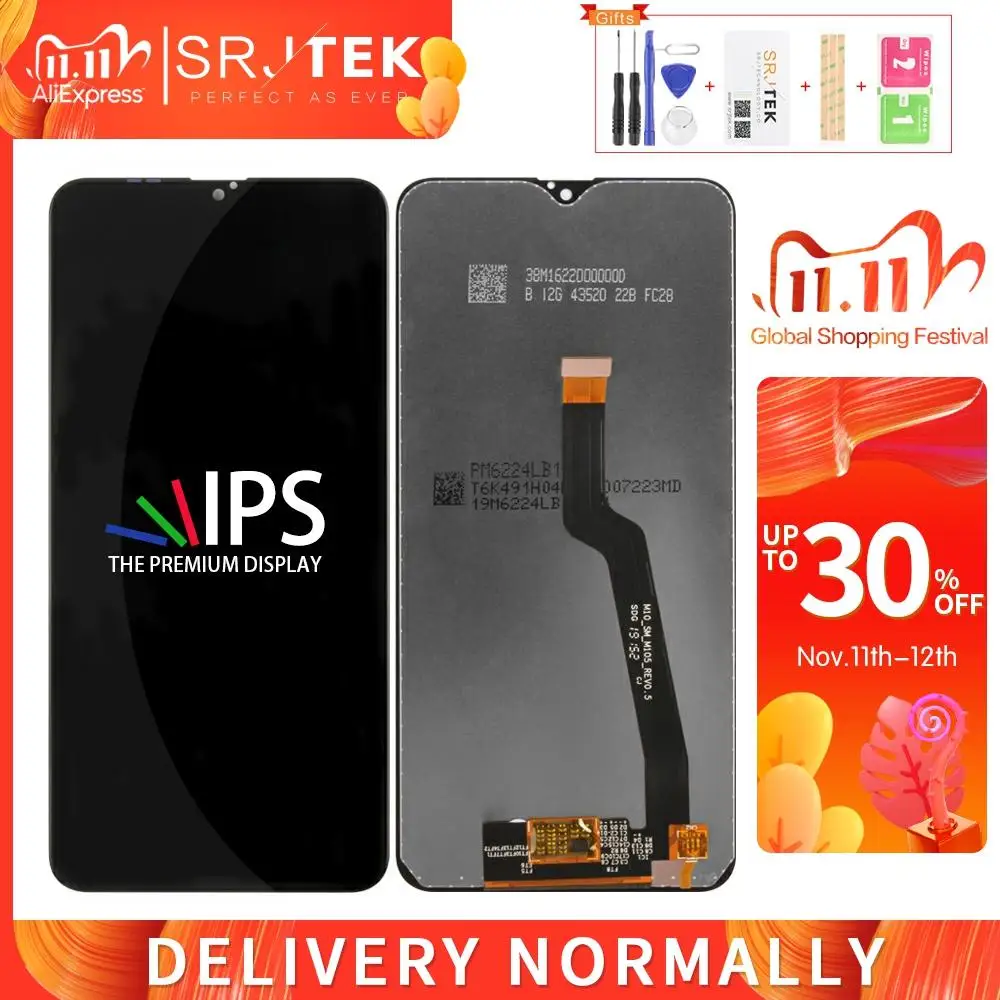 AMOLED экран для Samsung Galaxy A10E LCD сенсорный дигитайзер Сенсорное стекло в сборе A102 ЖК