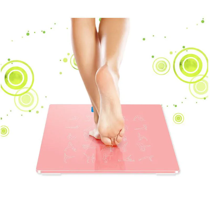 Весы бытовые электронные точные весы для здоровья взрослых тела 300*260*18 мм шкала